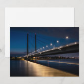 Düsseldorf Deutschland Feiertagskarte (Vorne/Hinten)