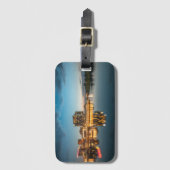 Düsseldorf Deutschland Gepäckanhänger (Vorderseite Vertikal)