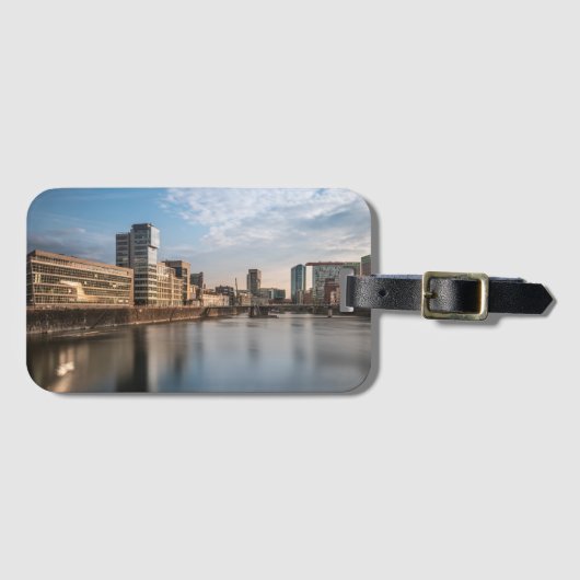 Düsseldorf Deutschland Gepäckanhänger (Vorderseite (Horizontal))