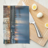 Düsseldorf Deutschland Geschirrtuch (Viertel Falte)