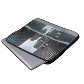 Düsseldorf Deutschland Laptopschutzhülle (Vorne Knopf)