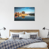 Düsseldorf Deutschland Leinwanddruck (Insitu (Schlafzimmer))