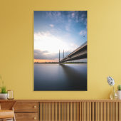 Düsseldorf Deutschland Leinwanddruck (Insitu (Wohnzimmer))