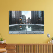 Düsseldorf Deutschland Leinwanddruck (Insitu (Wohnzimmer))