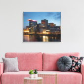 Düsseldorf Deutschland Leinwanddruck (Insitu (Wohnzimmer))