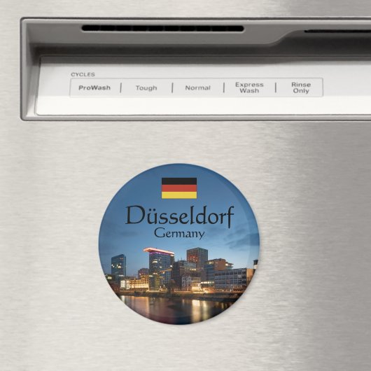 Düsseldorf Deutschland Magnet (In Situ (Geschirrspüler))