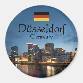 Düsseldorf Deutschland Magnet (Vorne)
