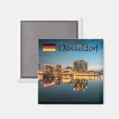 Düsseldorf Deutschland Magnet (Vorderseite/Rückseite)