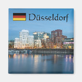 Düsseldorf Deutschland Magnet (Vorne)
