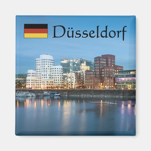 Düsseldorf Deutschland Magnet (Vorne)