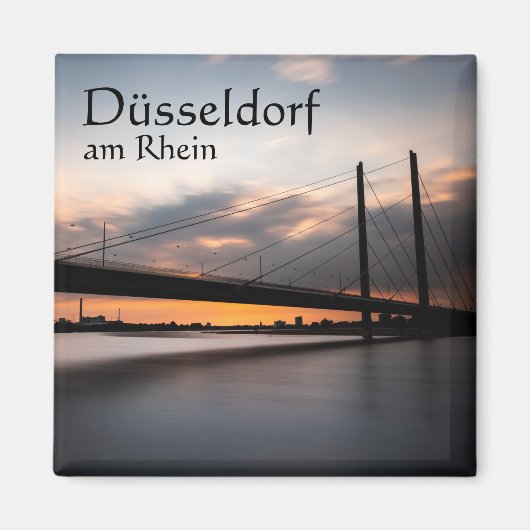 Düsseldorf Deutschland Magnet (Vorne)
