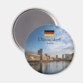 Düsseldorf Deutschland Magnet (Vorderseite/Rückseite)