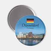 Düsseldorf Deutschland Magnet (Vorderseite/Rückseite)