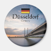 Düsseldorf Deutschland Magnet (Vorne)