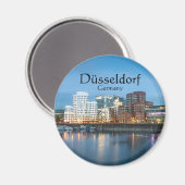 Düsseldorf Deutschland Magnet (Vorderseite/Rückseite)