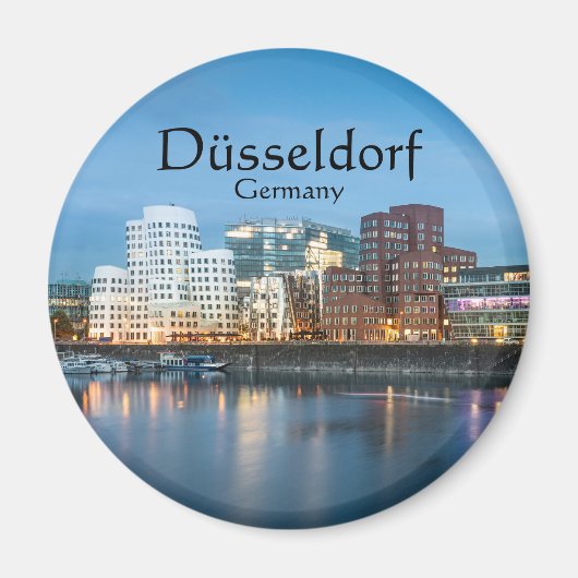 Düsseldorf Deutschland Magnet (Vorne)
