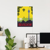 Düsseldorf, Deutschland Poster (Heimbüro)