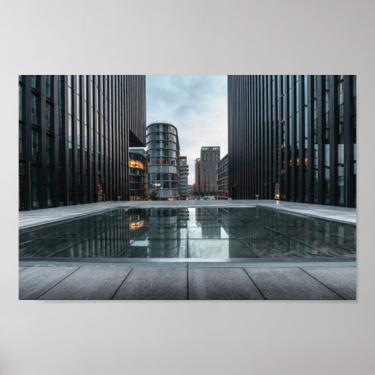 Düsseldorf Deutschland Poster (Vorne)