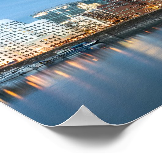 Düsseldorf Deutschland Poster (Ecke)