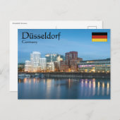 Düsseldorf Deutschland Postkarte (Vorne/Hinten)