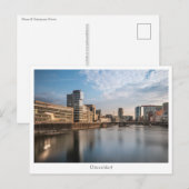 Düsseldorf Deutschland Postkarte (Vorne/Hinten)