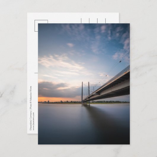 Düsseldorf Deutschland Postkarte (Vorne/Hinten)
