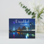 Düsseldorf Deutschland Postkarte (Stehend Vorderseite)