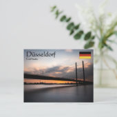 Düsseldorf Deutschland Postkarte (Stehend Vorderseite)