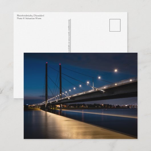 Düsseldorf Deutschland Postkarte (Vorne/Hinten)