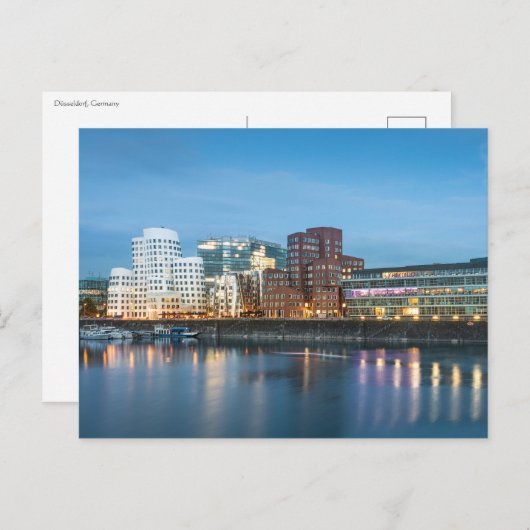 Düsseldorf Deutschland Postkarte (Vorne/Hinten)