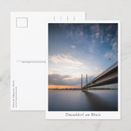 Düsseldorf Deutschland Postkarte