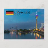 Düsseldorf Deutschland Postkarte (Vorderseite)