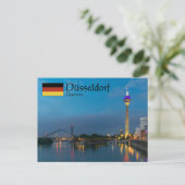 Düsseldorf Deutschland Postkarte (Stehend Vorderseite)