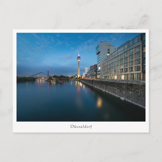 Düsseldorf Deutschland Postkarte (Vorderseite)