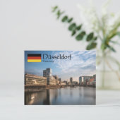 Düsseldorf Deutschland Postkarte (Stehend Vorderseite)