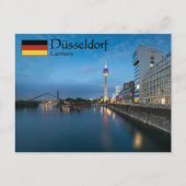 Düsseldorf Deutschland Postkarte (Vorderseite)