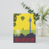 Düsseldorf, Deutschland Postkarte (Stehend Vorderseite)