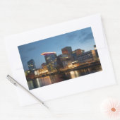 Düsseldorf Deutschland Rechteckiger Aufkleber (Umschlag)