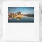 Düsseldorf Deutschland Rechteckiger Aufkleber (Tasche)