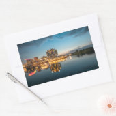 Düsseldorf Deutschland Rechteckiger Aufkleber (Umschlag)