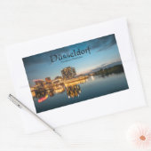 Düsseldorf Deutschland Rechteckiger Aufkleber (Umschlag)