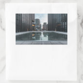 Düsseldorf Deutschland Rechteckiger Aufkleber (Tasche)