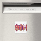 Düsseldorf Deutschland Skyline Magnet (In Situ (Geschirrspüler))