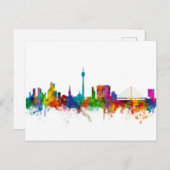 Düsseldorf Deutschland Skyline Postcard Postkarte (Vorne/Hinten)