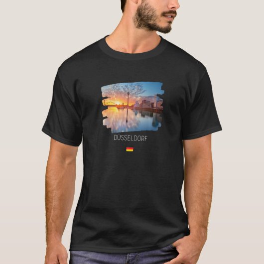 Düsseldorf Deutschland T-Shirt (Vorderseite)