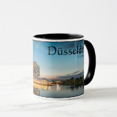Düsseldorf Deutschland Tasse (VorderseiteRechts)