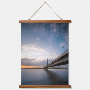 Düsseldorf Deutschland Wandteppich Mit Holzrahmen