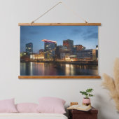 Düsseldorf Deutschland Wandteppich Mit Holzrahmen (Schlafzimmer)