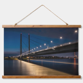 Düsseldorf Deutschland Wandteppich Mit Holzrahmen