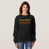 Dusseldorf Dialect Rhine Westphalia Germany Souven Sweatshirt (Vorne ganz)